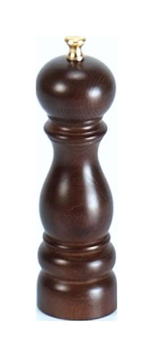 KELLER EGGER / LIDREWA pipirų/druskos malūnėlis "Toscana", rudas 18 cm | 1