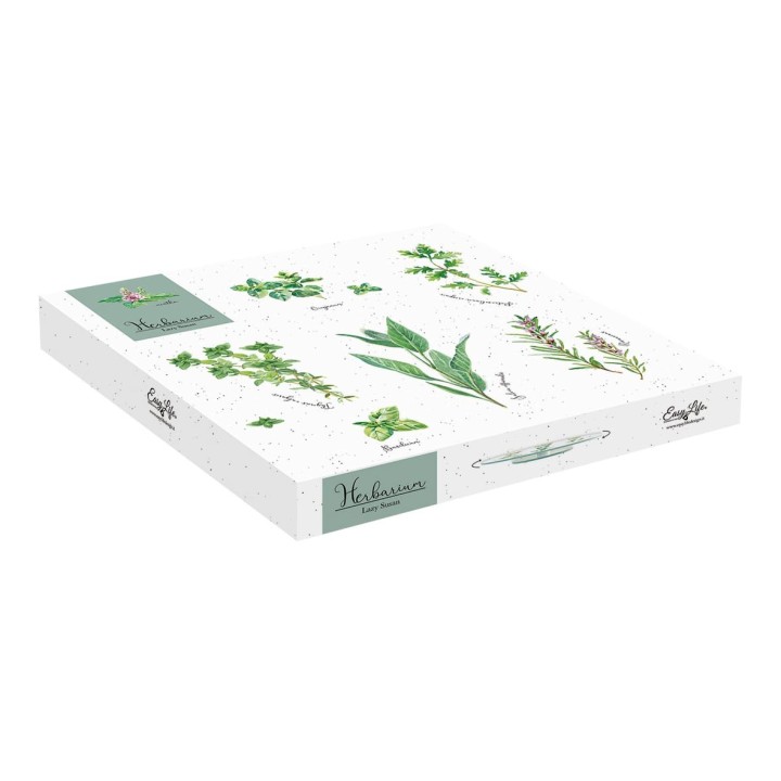 EASY LIFE besisukanti serviravimo lėkštė "Herbarium",  Ø 32 cm  | 4