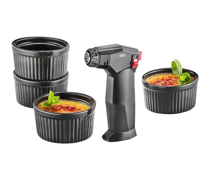 GEFU rinkinys Creme Brulee ruošimui "Zuca" 5 dalys | 1