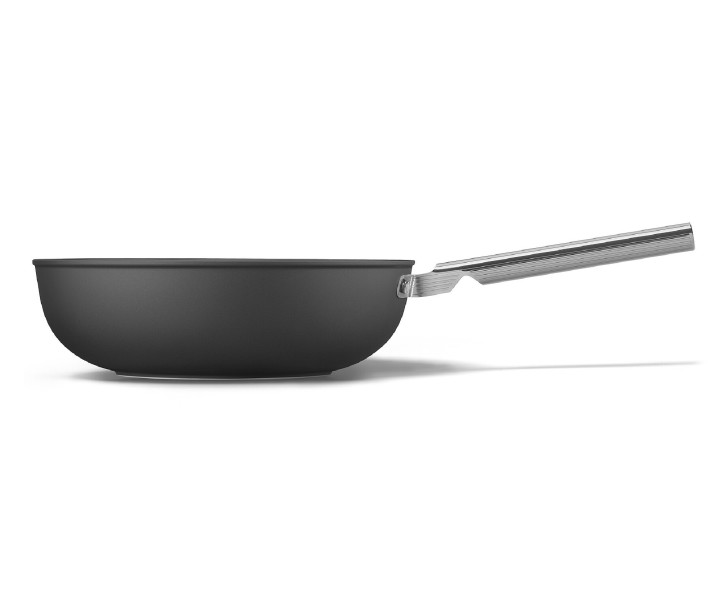 SMEG keptuvė, WOK, juodos spalvos Ø 30 cm | 3