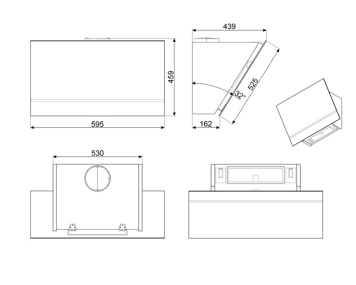 SMEG gartraukis KV26N  | 5