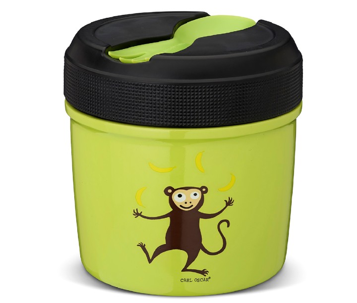 CARL OSCAR  maisto termosas "Lime Monkey" 500 ml | 1