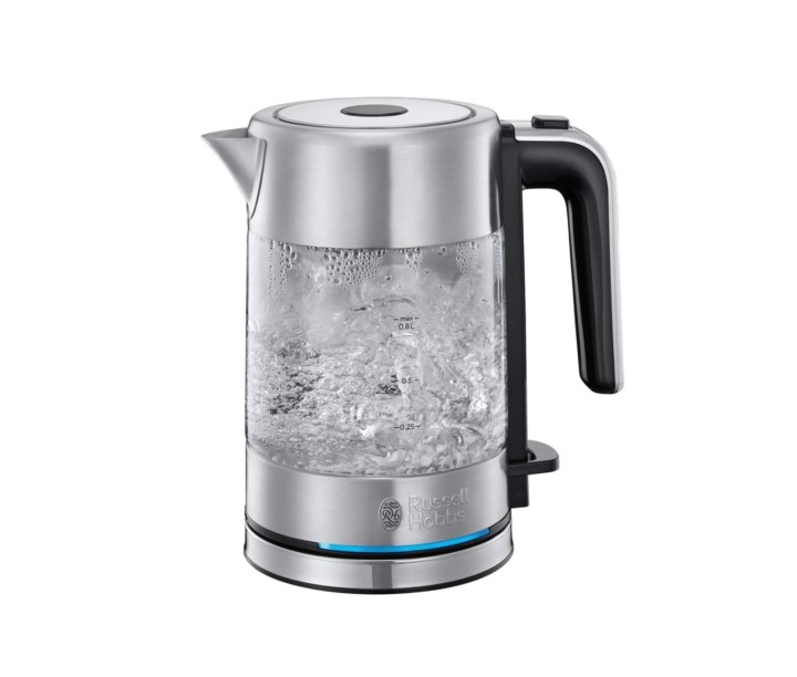 "Russell Hobbs" elektrinis virdulys "Compact Glass", 800 ml, 24191-70  | 1