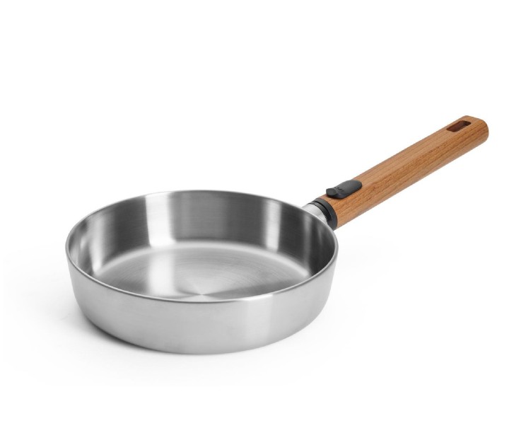 WOLL pusiau gili plieninė keptuvė "Logic steel Induction" Ø 20 cm | 1