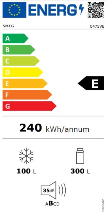 SMEG šaldytuvas C475VE  | 7