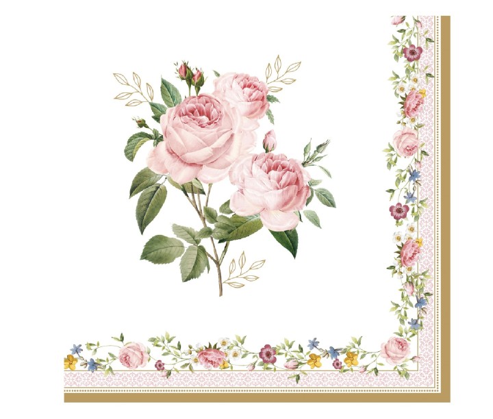 EASY LIFE servetėlės "Chant des Roses", 20 vnt.  | 1