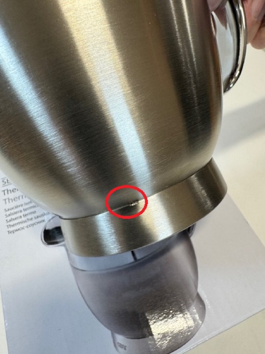 GEFU termo ąsotėlis padažui "Serviro", 500 ml  | 2