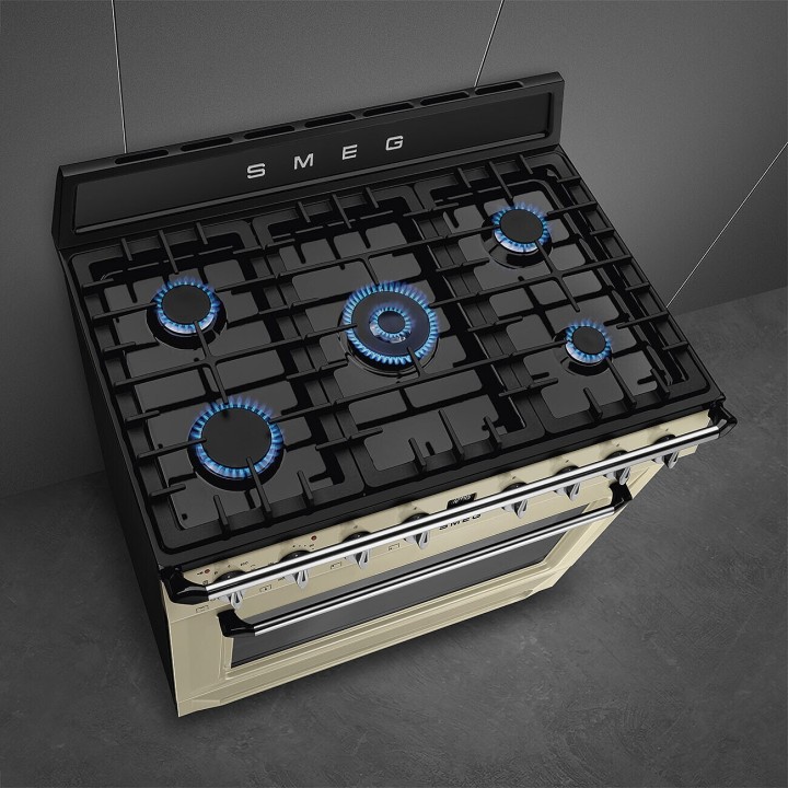 SMEG dujinė viryklė su elektrine orkaite  | 3