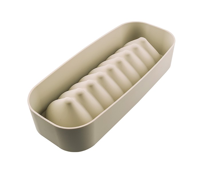 SILIKOMART silikoninė kepimo forma "Meringa" 25 x 9 x 7,5 cm (viso: 1,1 l) | 1
