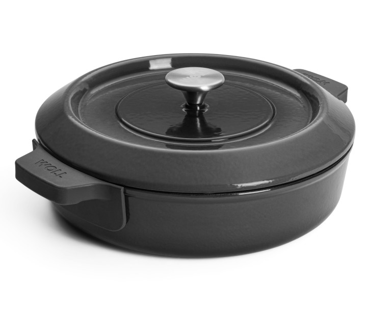 WOLL ketaus troškintuvas su dangčiu „Iron" Ø 28 cm, 3,7 l | 1