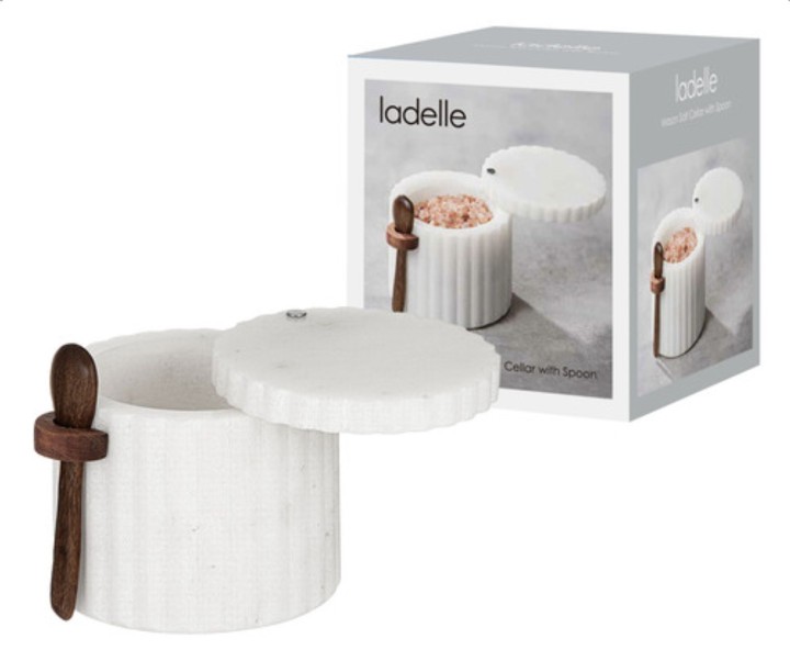 LADELLE druskinė su šaukšteliu "Mason" 9 x 10 cm | 1