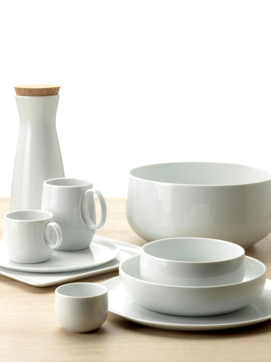 MEDARD DE NOBLAT porcelianinė lėkštė "Yaka White" Ø 27 cm | 2