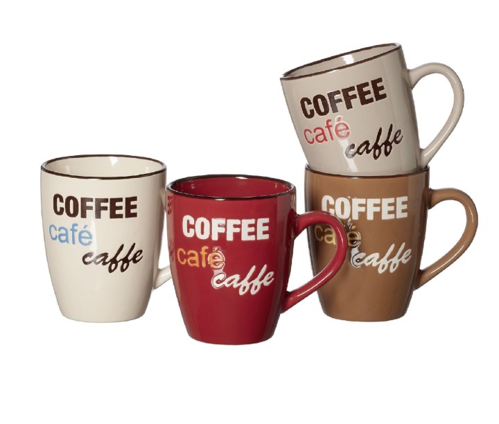 RITZENHOFF & BREKER keramikinis puodelis "Coffee talk", 390 ml  | 1