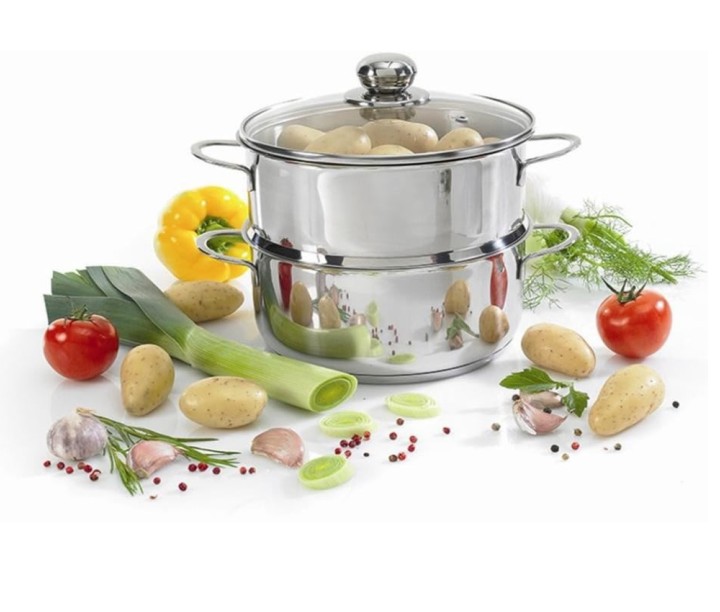 KRUGER universalus garų puodas "Bologna", Ø 16 cm, 1,5 l  | 2