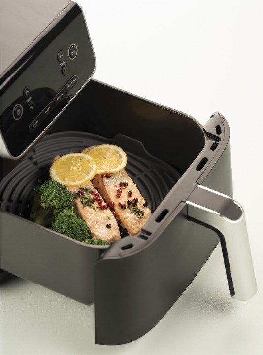 SILIKOMART silikoninis kepimo kilimėlis karšto oro gruzdintuvei "Silfry Mat" 19,5 x 17 x  0,65 cm | 7