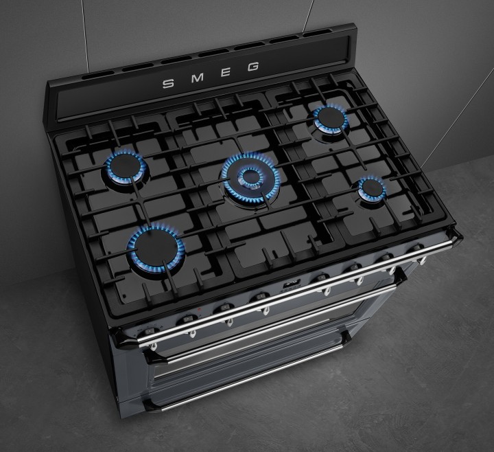 SMEG dujinė viryklė su elektrine orkaite  | 4