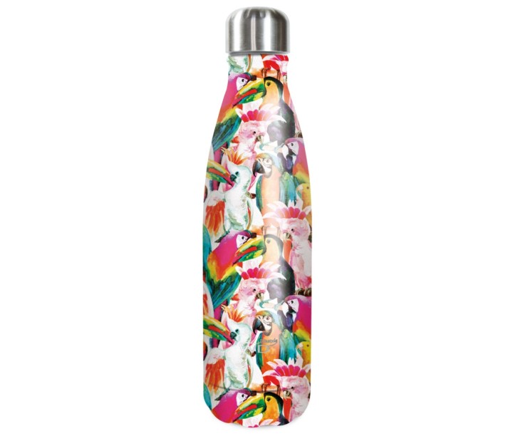 WD LIFESTYLE gertuvė su dviguba sienele ''Parrots'', 500 ml  | 1