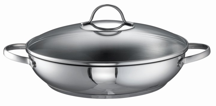 ROHE plieninis puodas-troškintuvas su dangčiu "Merana" Ø 28 cm, 3,2 l | 1