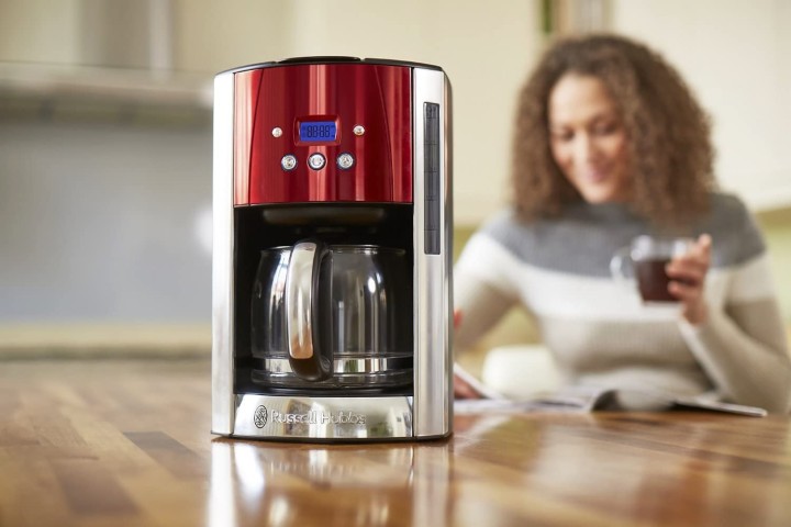 "Russell Hobbs" kavos virimo aparatas "Luna Filter-Solar Red'' 23240-56  | 2