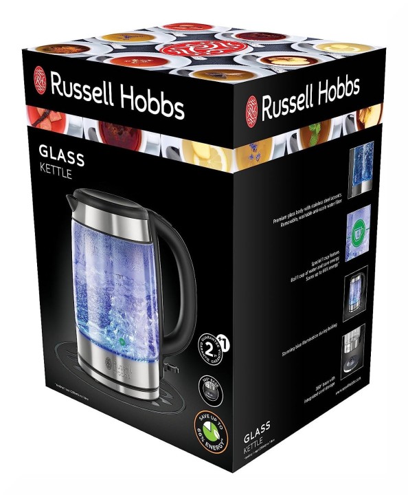 "Russell Hobbs" elektrinis virdulys "Glass", 1,7 l, 21600-57  | 6