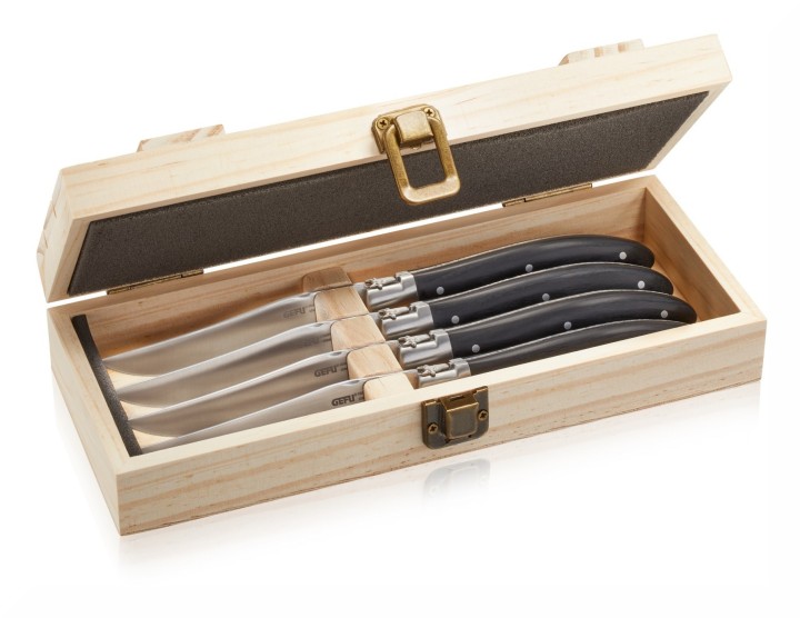 GEFU peilių komplektas kepsniams "Basco", 4 vnt. 24 cm | 1