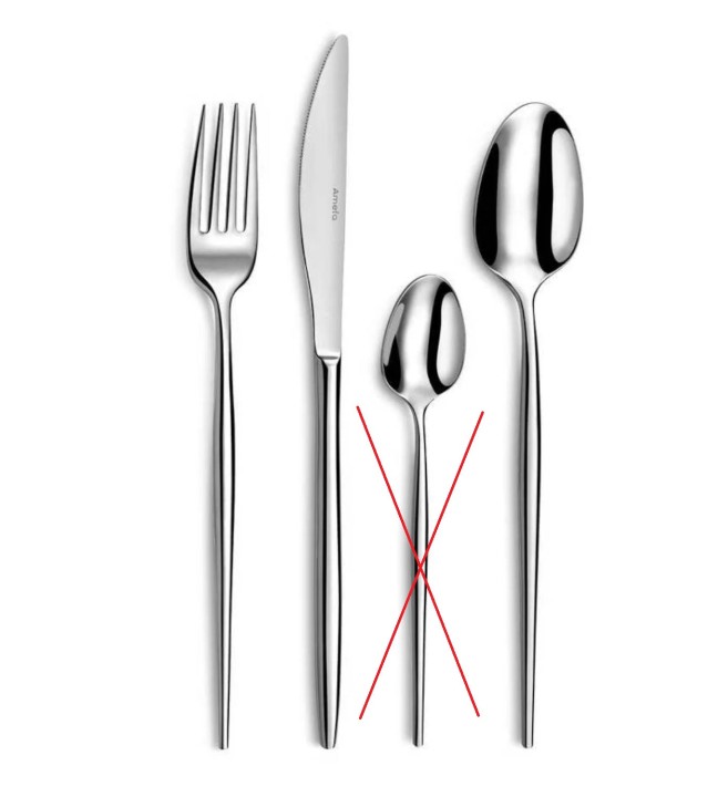 AMEFA stalo įrankių rinkinys "Soprano"  | 2