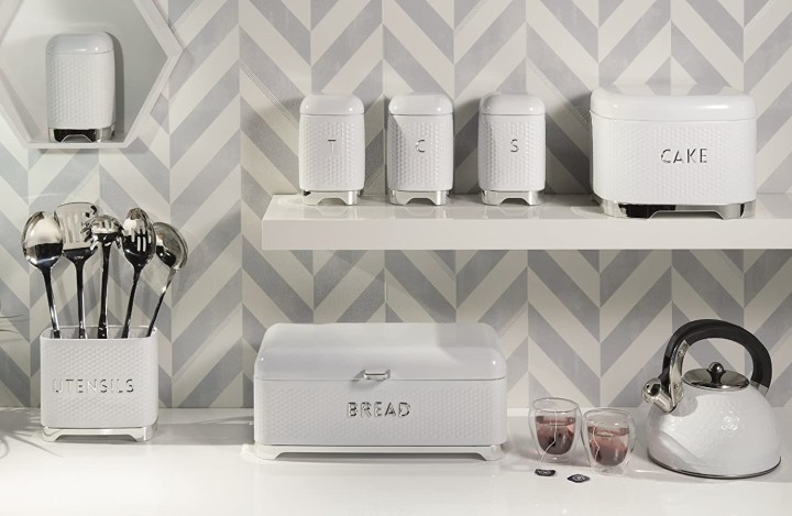 CREATIVE TOPS indas kavai laikyti "Lovello", baltas  | 2