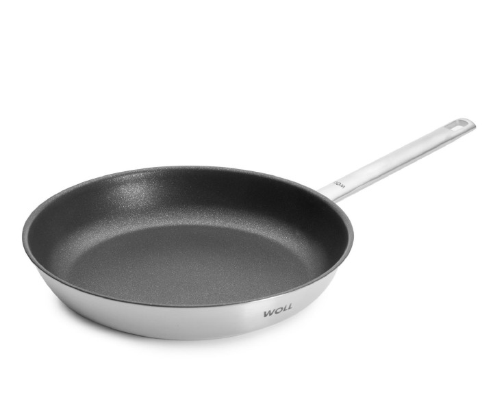 WOLL pusiau gili plieninė keptuvė "Steel Induction" Ø 28 cm | 1
