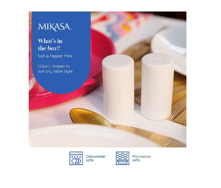 LIFETIMEBRANDS druskinė ir pipirinė "Mikasa"  | 11