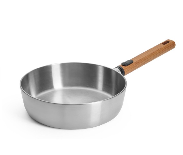 WOLL gili plieninė keptuvė "Logic steel Induction" Ø 24 cm | 1