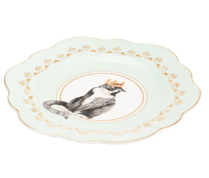 YVONNE ELLEN porcelianinė lėkštė "Cat" Ø 23 cm | 1