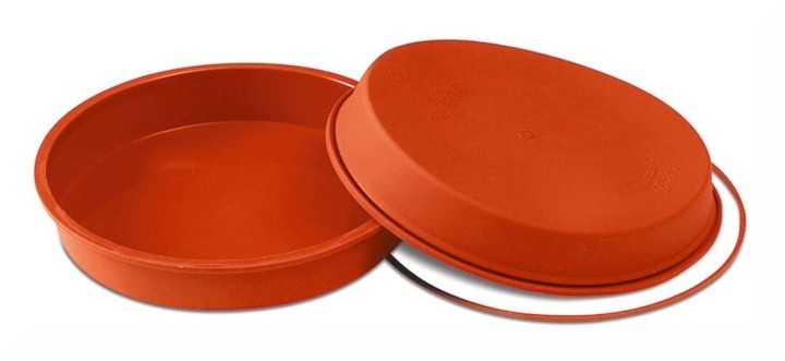SILIKOMART apvali silikoninė kepimo forma Ø 20 cm (viso: 1,05 l) | 1