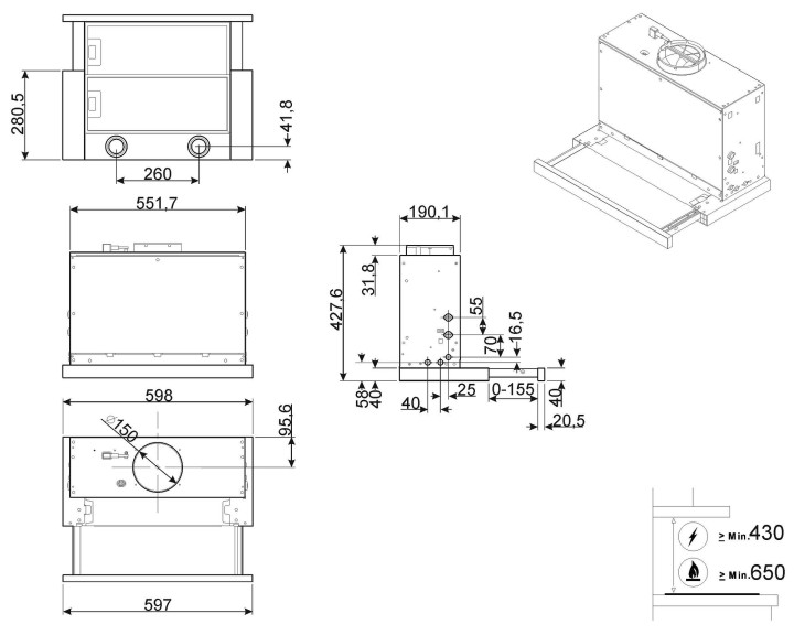 SMEG gartraukis KSET666XE  | 3