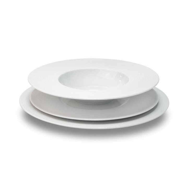 MEDARD DE NOBLAT porcelianinių indų rinkinys "Batik", 18 vnt.  | 1