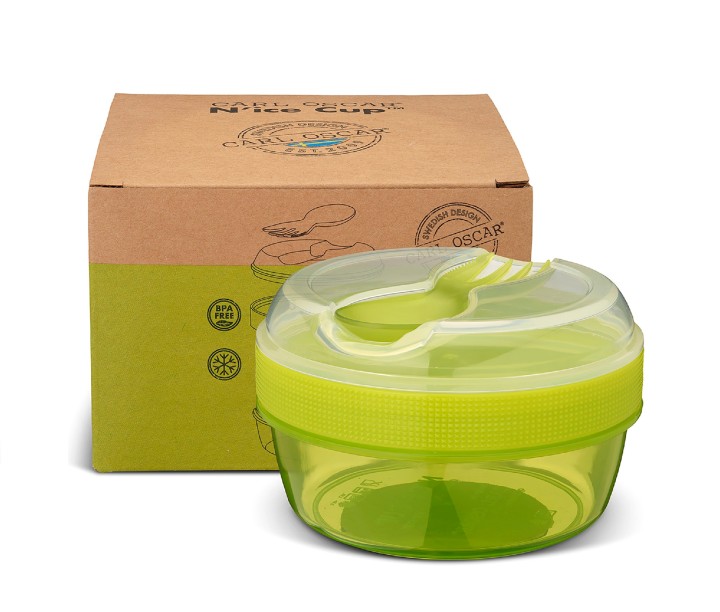 CARL OSCAR dėžutė priešpiečiams 300 ml +150 ml, "Lime" | 3