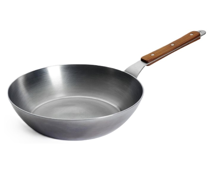 WOLL geležinė keptuvė "Carbon steel", WOK, Ø 28 cm  | 1