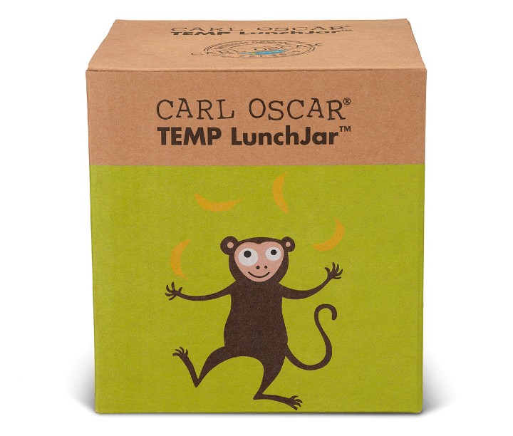 CARL OSCAR  maisto termosas "Lime Monkey" 500 ml | 4