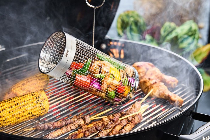 GEFU griliaus cilindras daržovėms "BBQ" 30 cm | 4