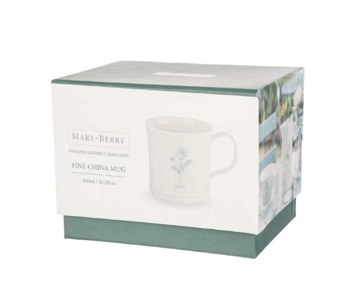 MARY BERRY porcelianinis puodelis su lėkštute "Botanical Signature" 225 ml | 4