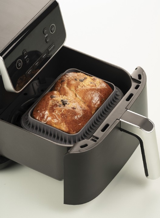 SILIKOMART silikoninė kepimo forma karšto oro gruzdintuvei "Silfry bread" 15 x 10 x 7,5 cm | 5