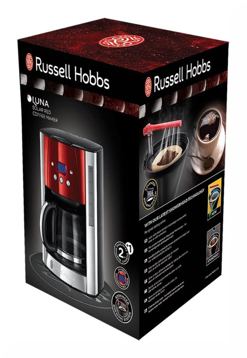 "Russell Hobbs" kavos virimo aparatas "Luna Filter-Solar Red'' 23240-56  | 8