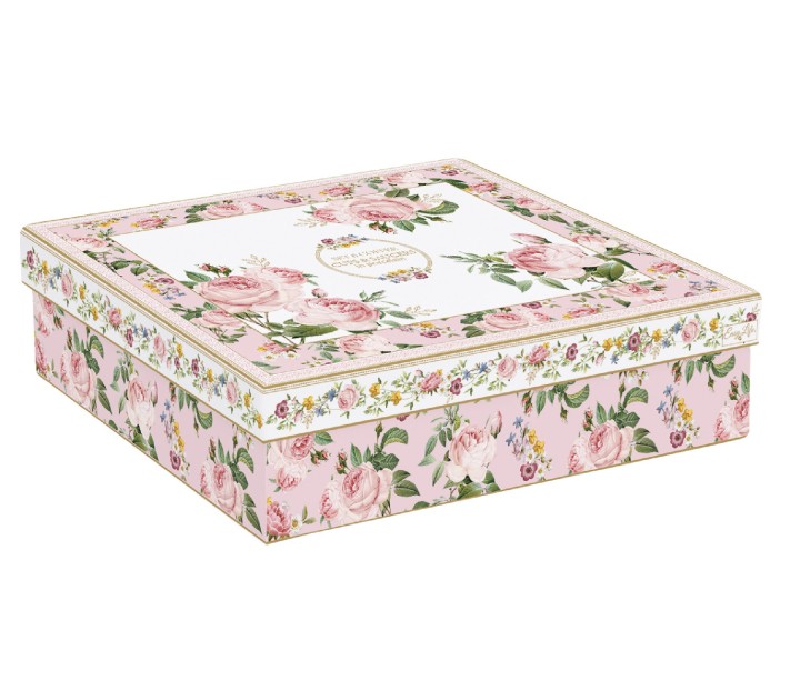 EASY LIFE porcelianinių espresso puodelių ir lėkštučių rinkinys "Chant des Roses" 6 vnt., 100 ml | 4