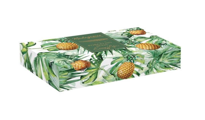EASY LIFE porcelianinis dubuo "Madagascar",  22,5 x 14,5 cm  | 2
