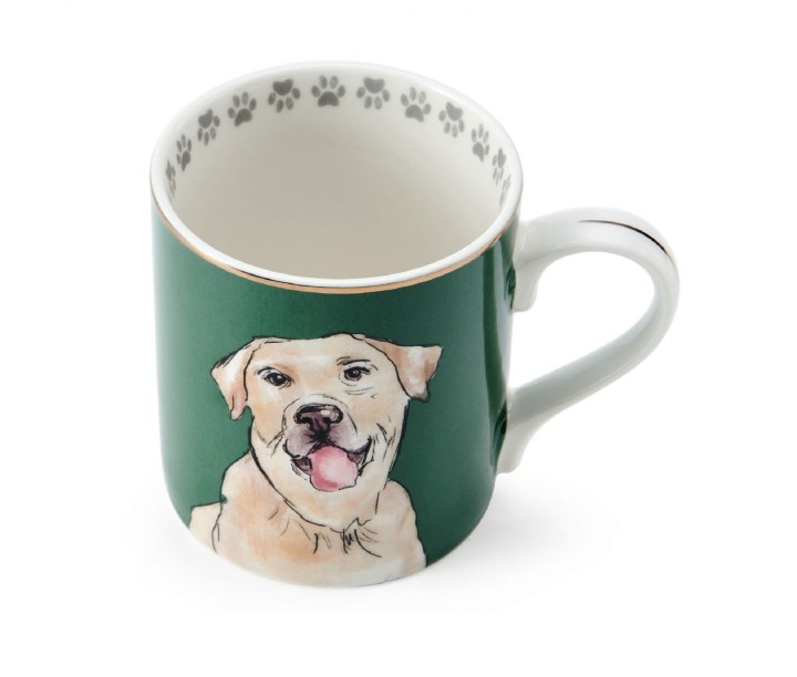 LIFETIMEBRANDS porcelianinis puodelis "Labrador", 280 ml  | 2