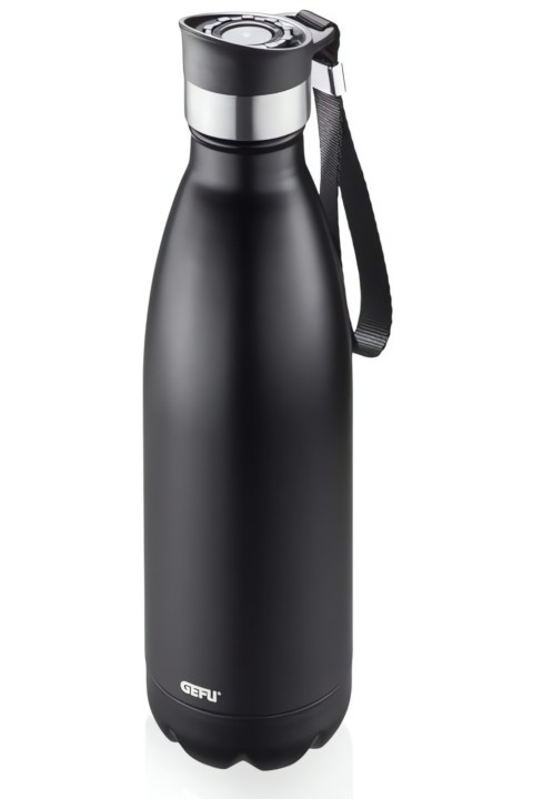 GEFU gertuvė su dviguba sienele ''Olimpio'', juoda 750 ml | 1