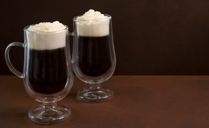 LifetimeBRANDS dvigubo stiklo Irish Coffee puodelių rinkinys, 2 vnt., 275 ml  | 2