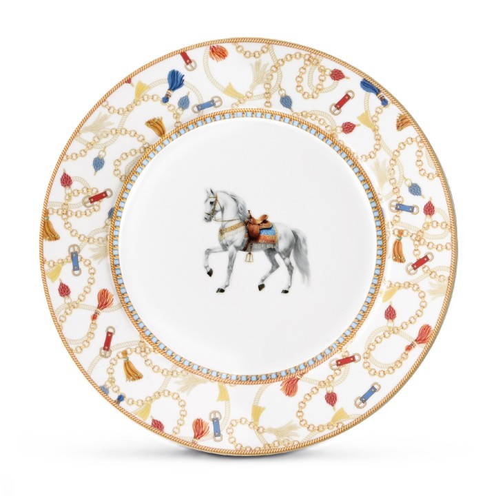 POZZI MILANO porcelianinė lėkštė "Cheval" Ø 19,5 cm | 1