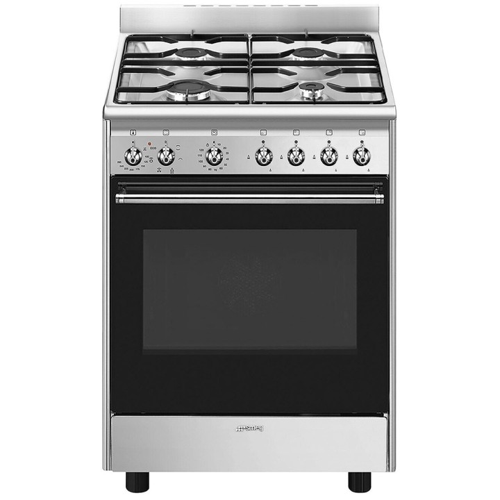 SMEG dujinė viryklė su elektrine orkaite CX60GMX | 1
