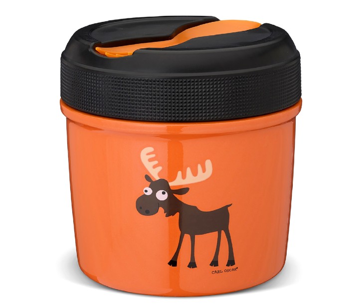 CARL OSCAR  maisto termosas "Orange Moose" 500 ml | 1