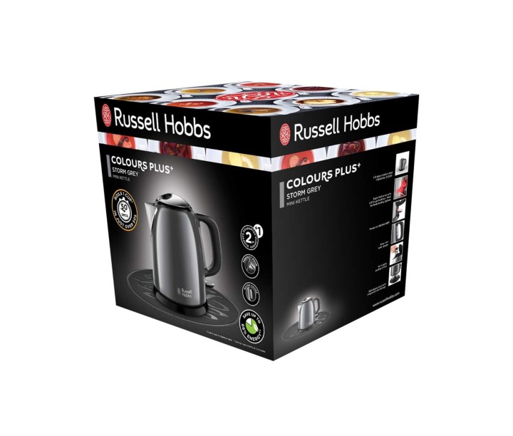 "Russell Hobbs'' elektrinis virdulys "Mini Grey", 1 l, 24993-70 | 7